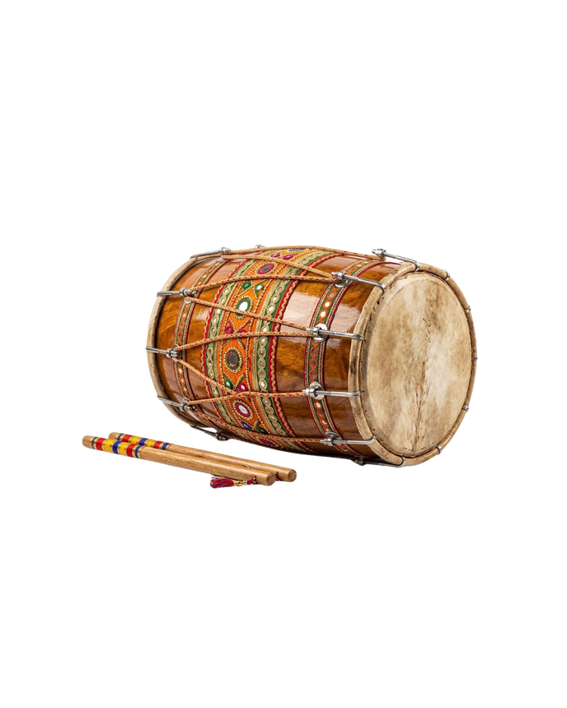 Dandiya Drum (Traditional Folk Hand Drum)